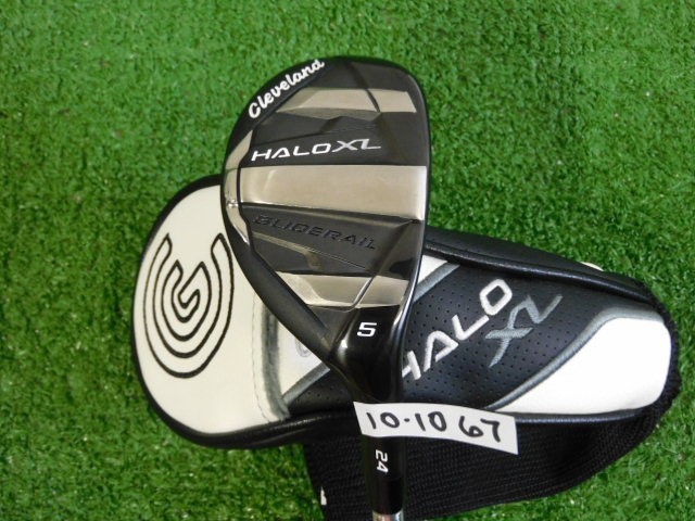 Cleveland Halo XL 24* 5 Hybrid Aldila Ascent 50 A Senior Graphite with HC New