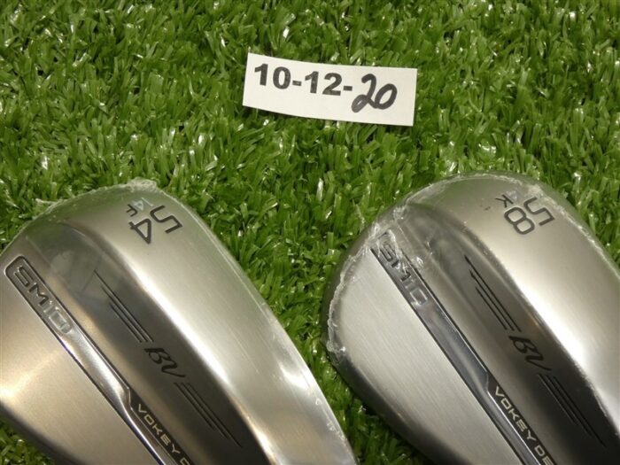 Titleist Vokey SM10 Tour Chrome 54/58* 14* Sand/Lob Wedge Set DG Steel New