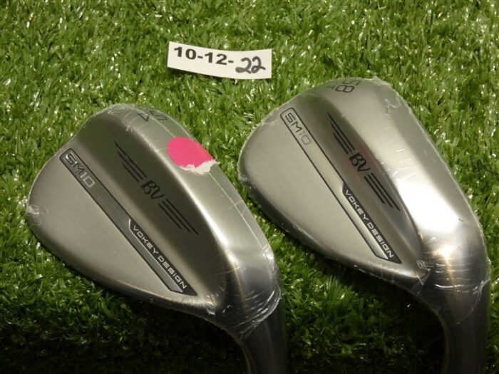 Titleist Vokey SM10 Tour Chrome 54/58* 14/04* Sand/Lob Wedge Set DG Steel New