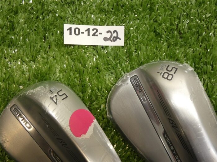 Titleist Vokey SM10 Tour Chrome 54/58* 14/04* Sand/Lob Wedge Set DG Steel New