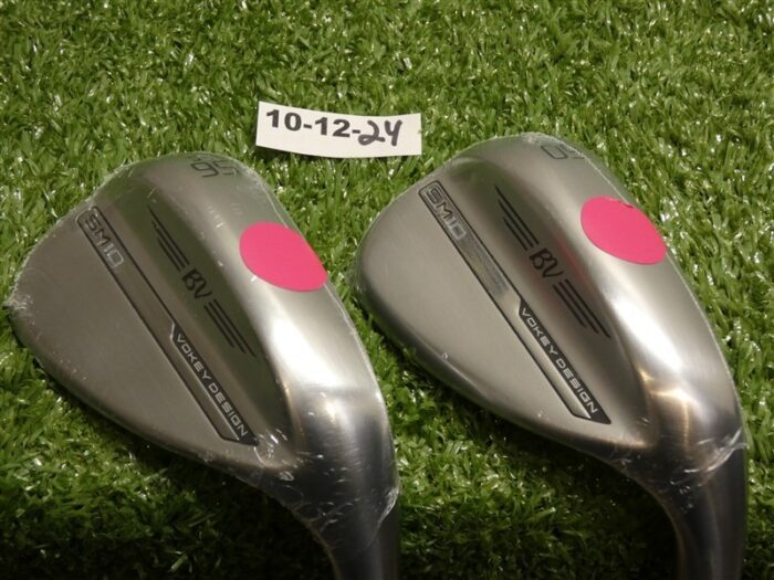 Titleist Vokey SM10 Tour Chrome 56/60* 10* Sand/Lob Wedge Set DG Steel New