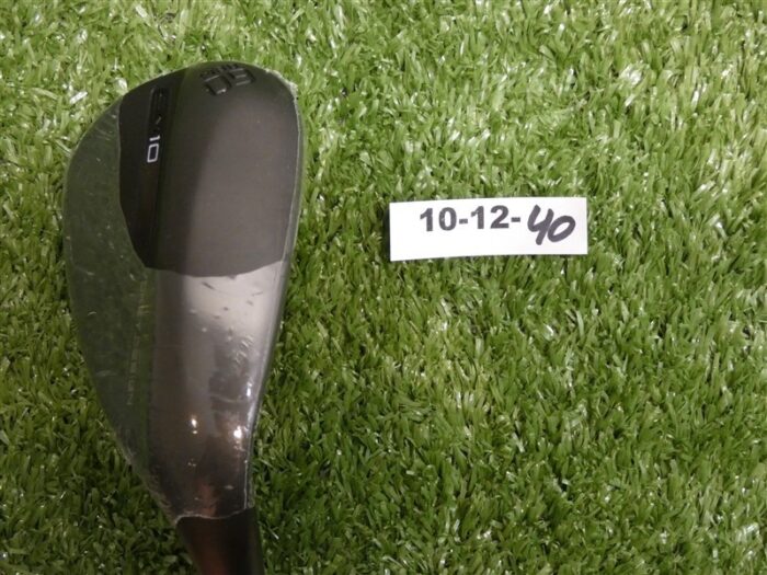 Titleist Vokey SM10 Jet Black 60* 8 Lob Wedge M Grind NS Pro 120 Stiff Steel New