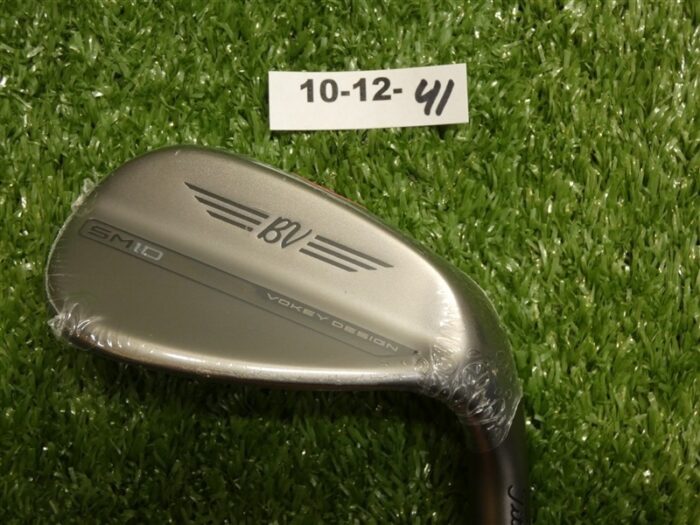 Titleist Vokey SM10 Nickel 56* 14* Sand Wedge F Grind Dynamic Gold Steel New