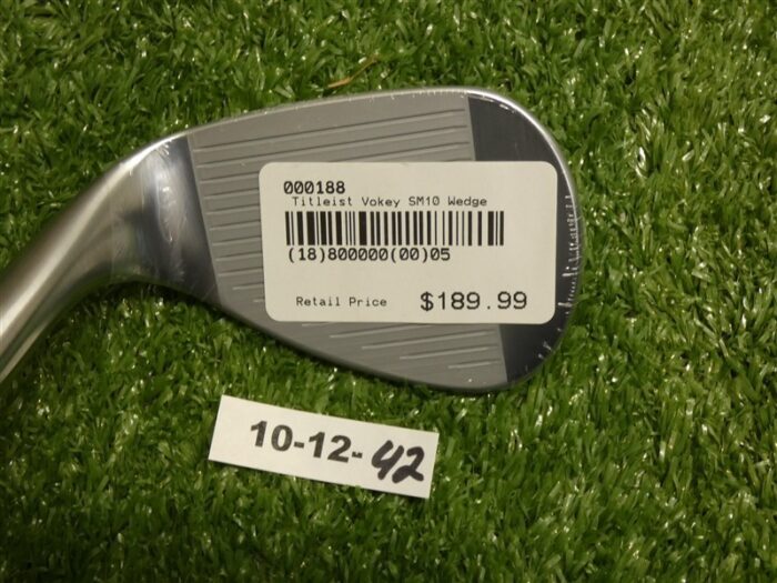 Titleist Vokey SM10 Tour Chrome 58* 14* Lob Wedge K Grind Dynamic Gold Steel New
