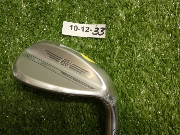 Titleist Vokey SM10 Tour Chrome 60* 12* Lob Wedge D Grind NS Pro Stiff Steel New