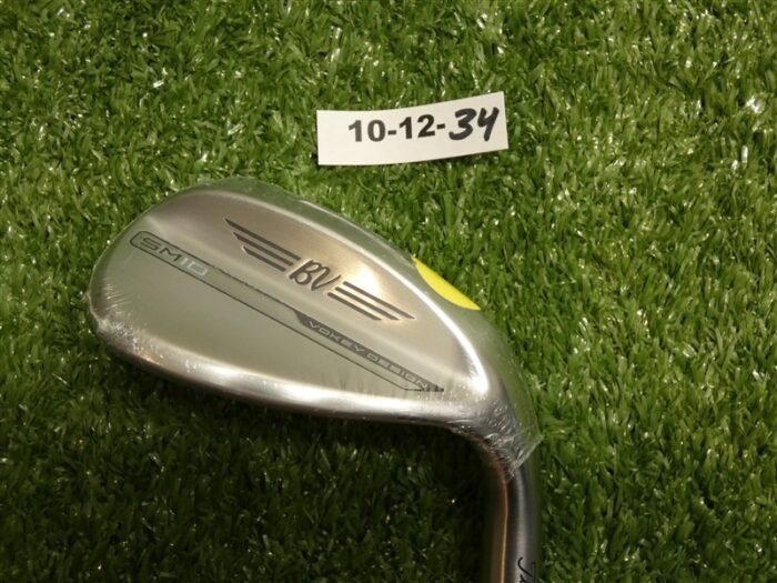 Titleist Vokey SM10 Tour Chrome 60* 12* Lob Wedge D Grind NS Pro Stiff Steel New