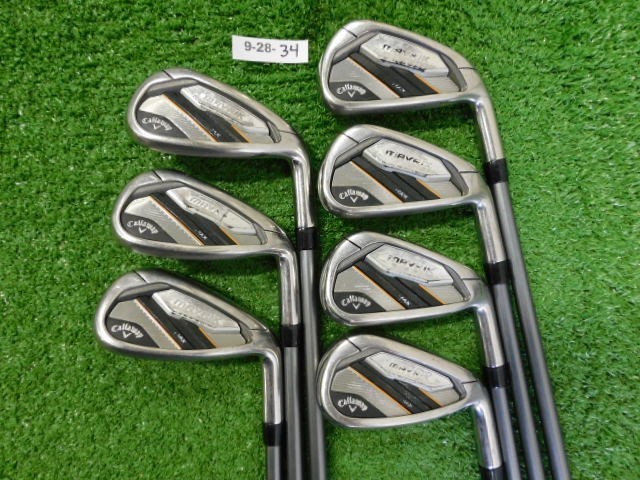 Callaway Mavrik Max Irons 5-P & A Catalyst 65 5.5 Regular Graphite