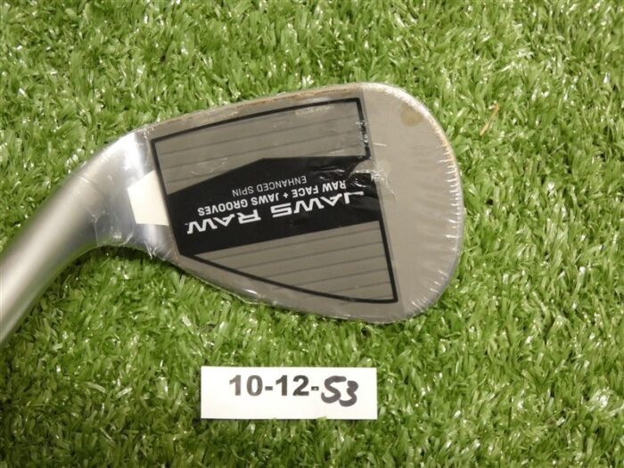 Callaway Jaws Raw Chrome 58* 8* Lob Wedge Z Grind DG Tour Spinner Steel New