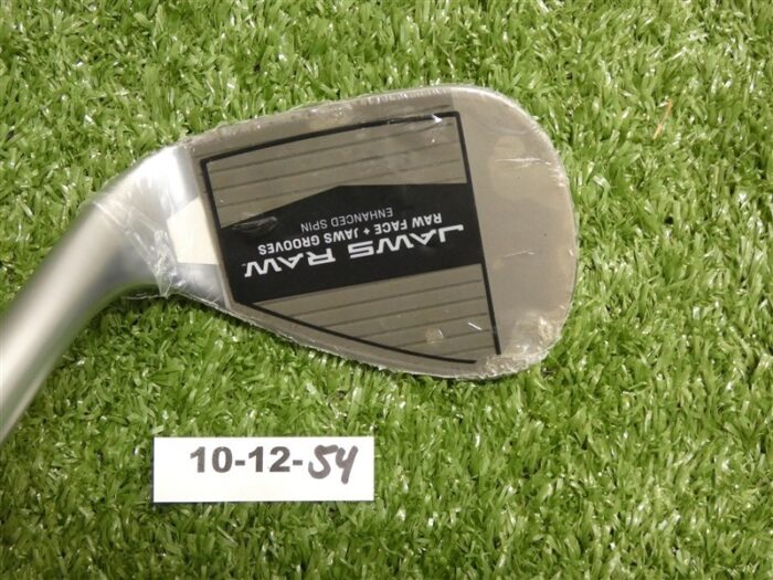 Callaway Jaws Raw Chrome 58* 10* Lob Wedge S Grind DG Tour Spinner Steel New