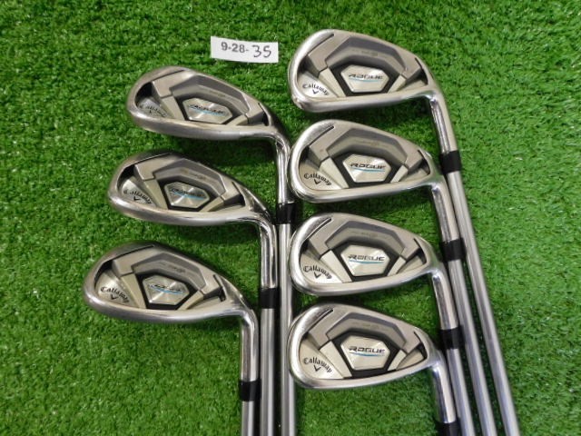 Callaway Rogue Womens Irons 6-P, A & S Aldila Quaranta 40 Ladies Graphite
