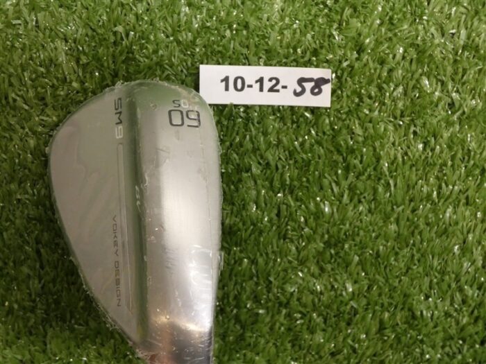 Titleist Vokey SM9 Tour Chrome 60* 10* Lob Wedge S Grind Dynamic Gold Steel New