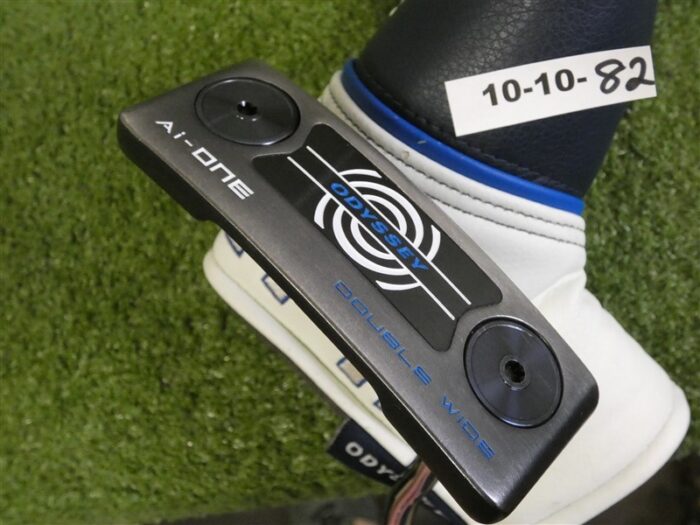 Odyssey Ai-One Double Wide DB Double Bend 34″ Putter with Headcover