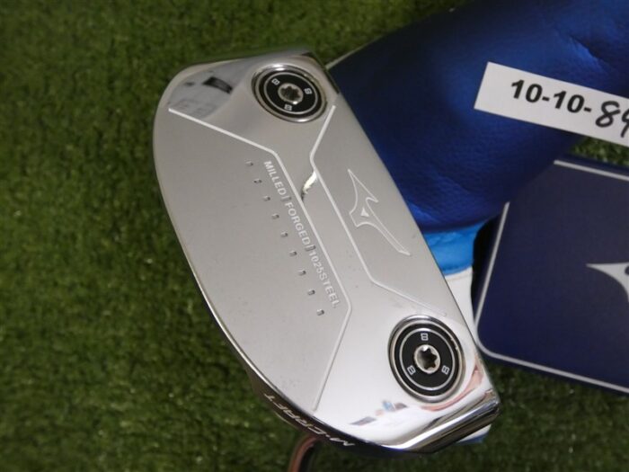 Mizuno M Craft III White Satin 34″ Putter with Headcover & Weight Kit