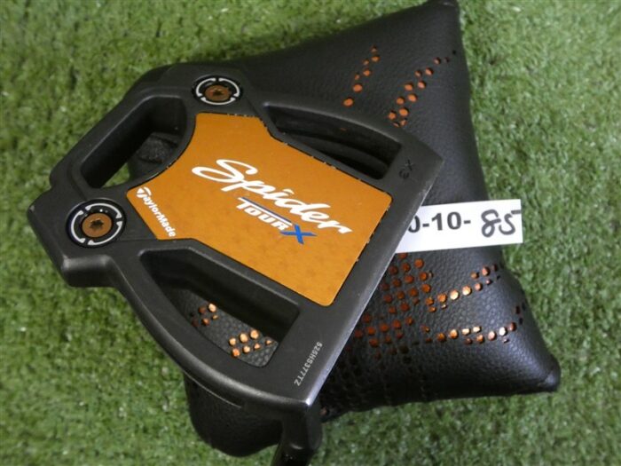 TaylorMade 2025 Spider Tour X Black #3 35″ Putter with HC Super Stroke Excellent