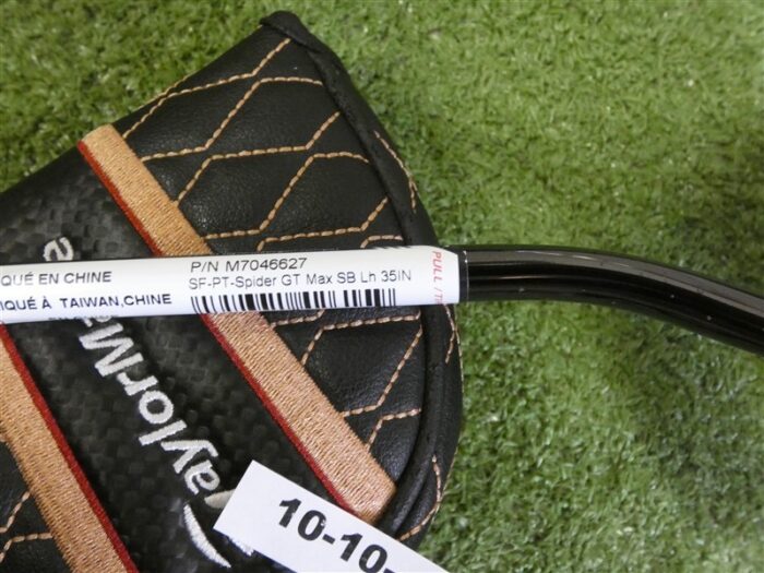 TaylorMade Spider GT Max SB Single Bend 35″ Left Hand Putter w TP HC S Stroke