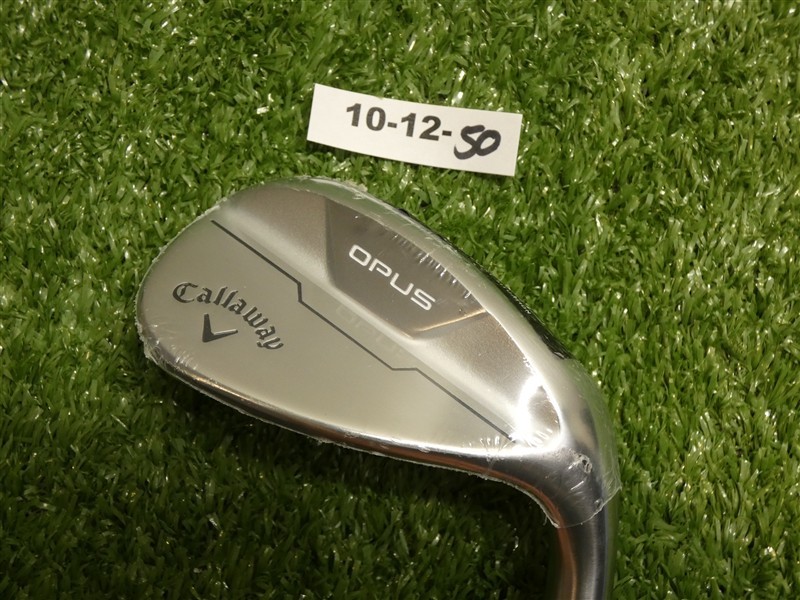 Callaway Opus Brushed Chrome 54* 12* Sand Wedge S Grind DG Mid 115 Steel New