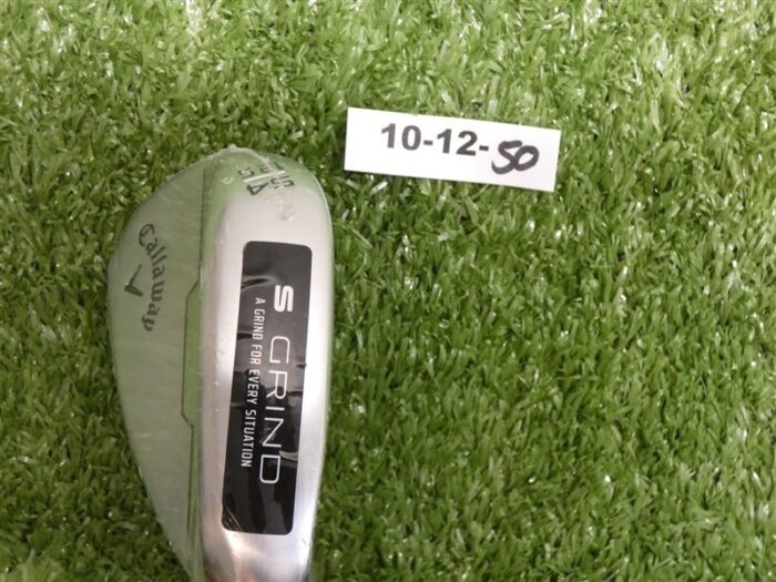 Callaway Opus Brushed Chrome 54* 12* Sand Wedge S Grind DG Mid 115 Steel New