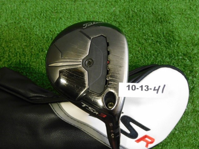 Titleist TSR3 15* 3 Wood Tensei 1K Blue 65 Stiff Graphite with Headcover