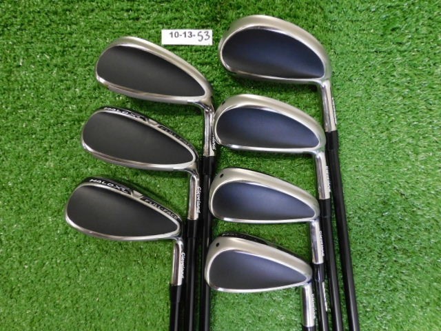 Cleveland Halo XL Full-Face Irons 5-P & G Helium Nanocore 60 F2 Senior Graphite