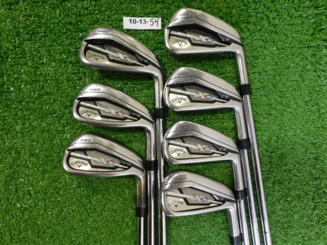 Callaway XR Pro Irons 3-9 (No P Wedge) Stiff Steel