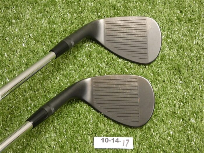 Titleist Vokey SM10 Jet Black 54/58* 14/12 Sand/Lob Wedge Set DG Steel Excellent
