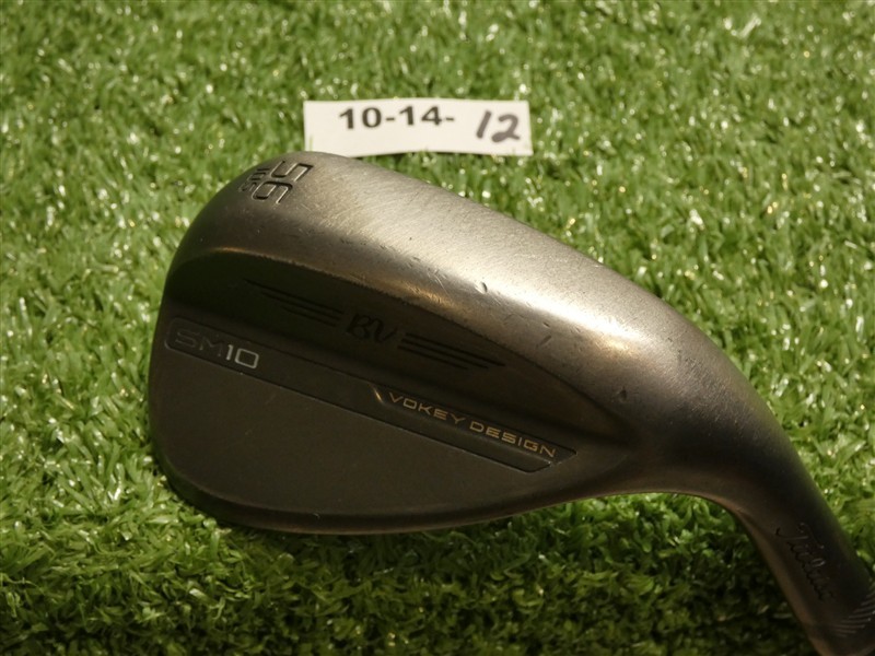 Titleist SM10 Jet Black 56* 10* S Sand Wedge Project X LS 6.5 Extra Stiff Steel