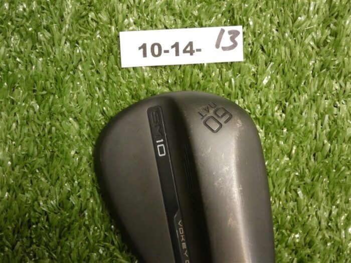 Titleist Vokey SM10 Jet Black 60* 04* Lob Wedge T Grind DG Steel Excellent