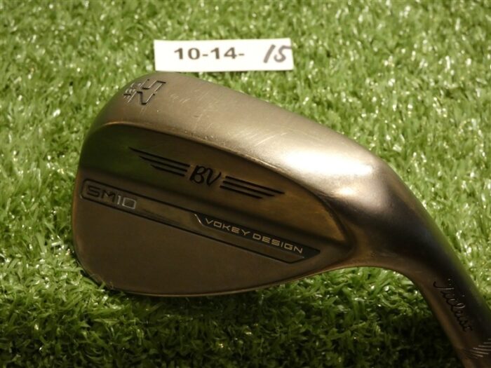 Titleist Vokey SM10 Nickel 52* 08* Gap Wedge F Grind Dynamic Gold Steel