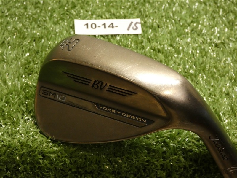 Titleist Vokey SM10 Nickel 52* 08* Gap Wedge F Grind Dynamic Gold Steel