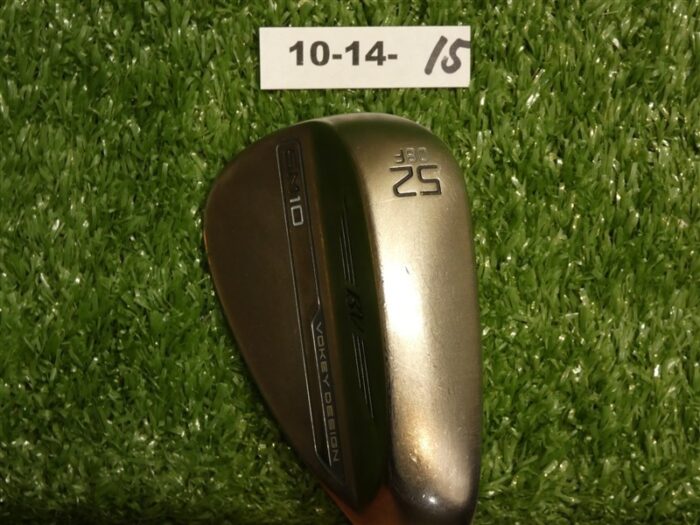 Titleist Vokey SM10 Nickel 52* 08* Gap Wedge F Grind Dynamic Gold Steel