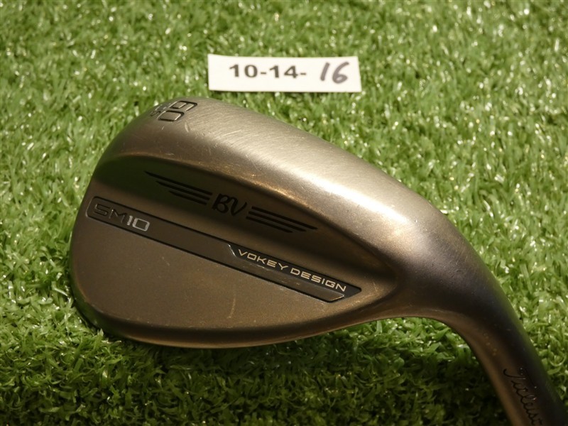 Titleist Vokey SM10 Nickel 60* 10* Lob Wedge S Grind Dynamic Gold Steel