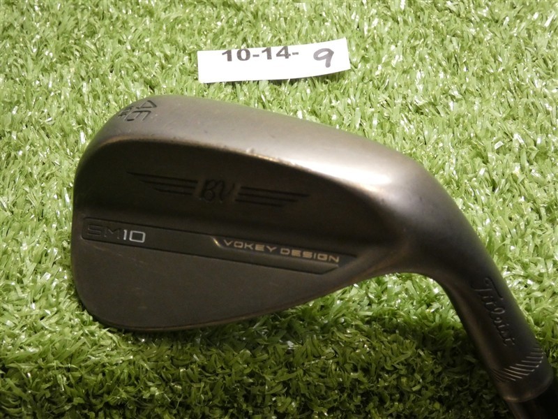 Titleist SM10 Jet Black 46* 10* F Pitching Wedge Project X 6.5 Extra Stiff Steel