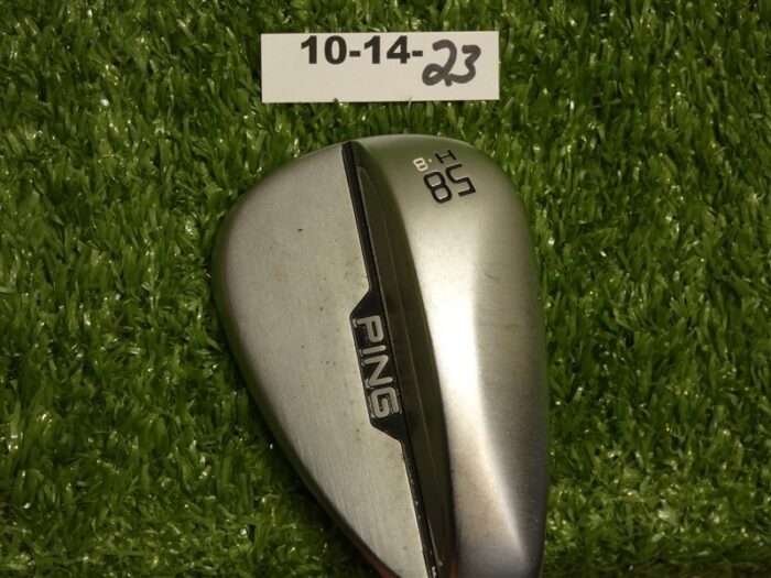 Ping S159 Chrome 58* 8* Lob Wedge H Grind ZZ 115 Steel Black Dot