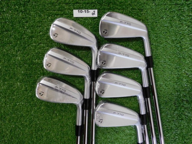 TaylorMade 2024 P770 Forged Irons 4-P Dynamic Gold Mid 115 S300 Stiff Steel New