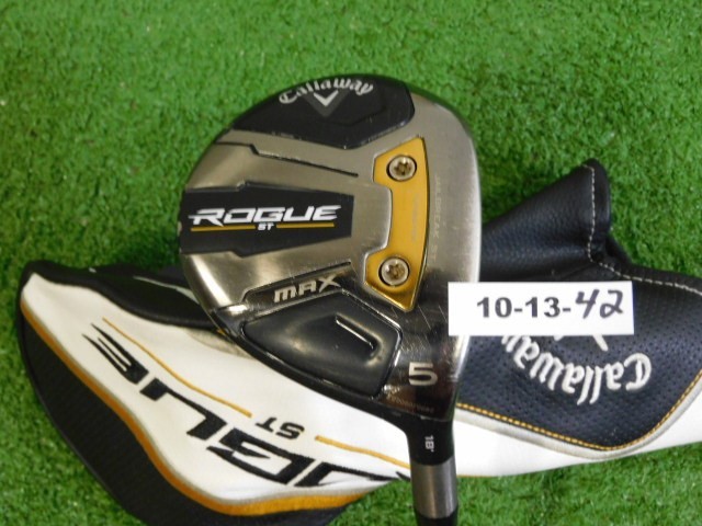 Callaway Rogue ST Max 18* 5 Wood Cypher 50 5.5 Regular Graphite w Headcover Mid