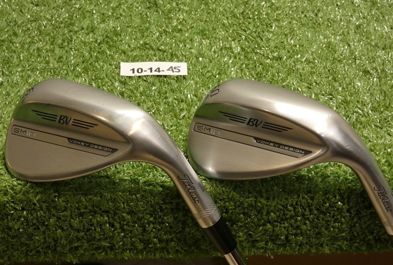 Titleist Vokey SM10 Tour Chrome 56/60* 08/12* Sand/Lob Wedge Set DG Steel