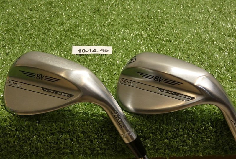 Titleist Vokey SM10 Tour Chrome 56/60* 08* Sand/Lob Wedge Set DG Steel Mint