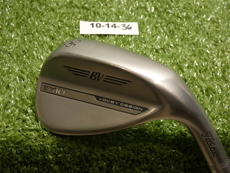Titleist Vokey SM10 Tour Chrome 56* 14* Sand Wedge F Grind DG Steel Excellent
