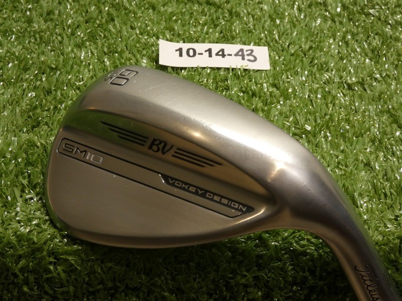 Titleist Vokey SM10 Chrome 60* 10* Lob Wedge S Grind NS Pro Zelos7 Regular Steel
