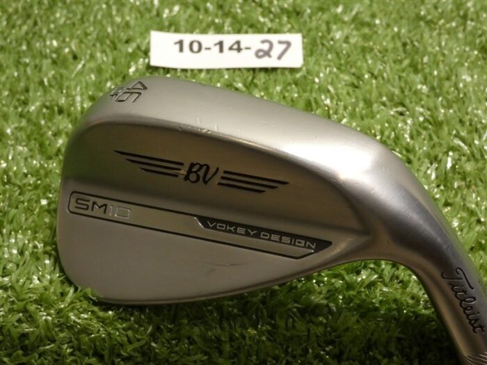 Titleist Vokey SM10 Tour Chrome 46* 10* Pitching Wedge F Grind DG Steel