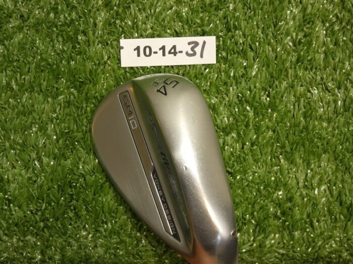 Titleist Vokey SM10 Tour Chrome 54* 12* Sand Wedge D Grind Dynamic Gold Steel