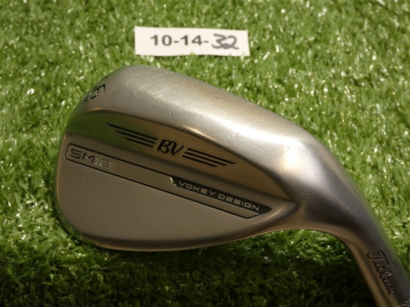 Titleist Vokey SM10 Tour Chrome 56* 08* Sand Wedge M Grind Dynamic Gold Steel