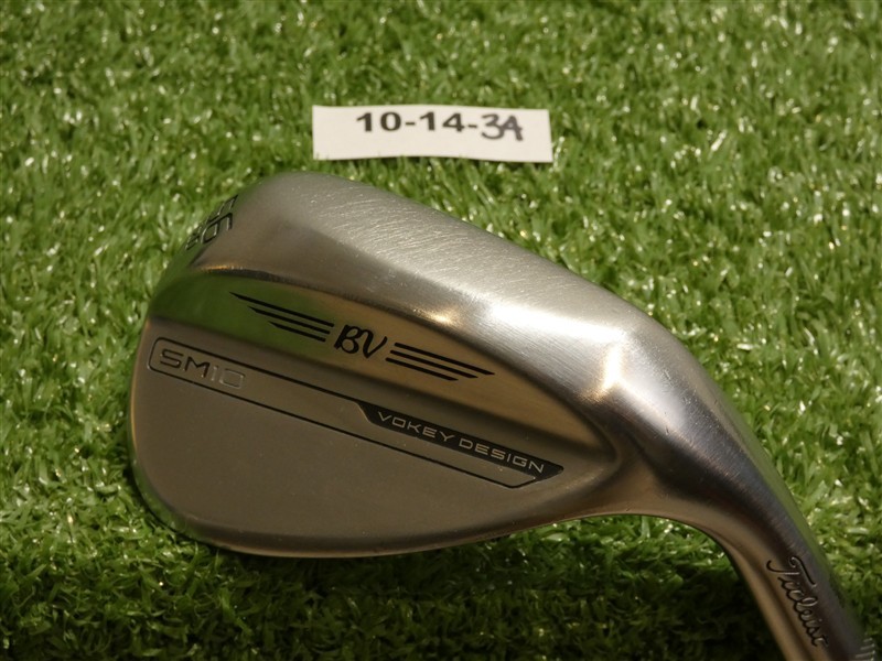 Titleist Vokey SM10 Tour Chrome 56* 12* Sand Wedge D Grind Dynamic Gold Steel
