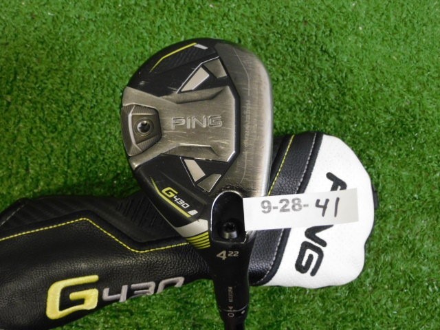 PING G430 22* 4 Hybrid Rescue Ventus TR 6 Regular Graphite w HC & Mid Grip 39.5″