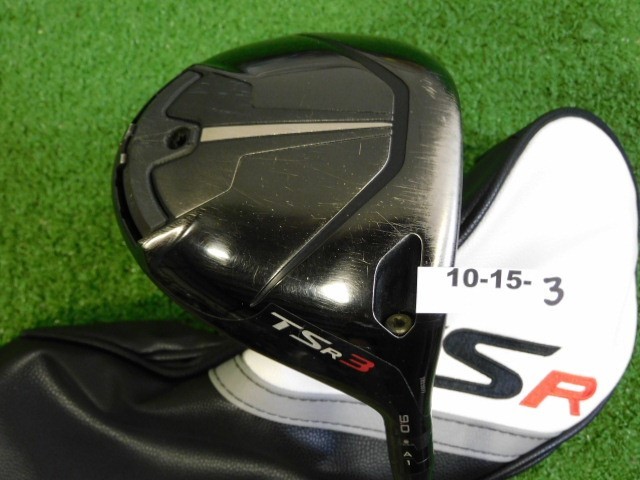 Titleist TSR3 9.0* Driver HZRDUS Black 4G 60g 6.0 Stiff Graphite with Headcover