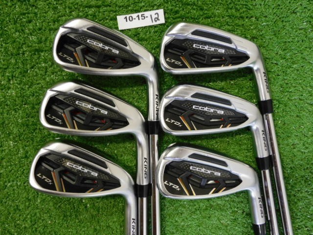 Cobra LTDx Irons 6-P & G KBS Tour 90 Regular Steel with Midsize Grips