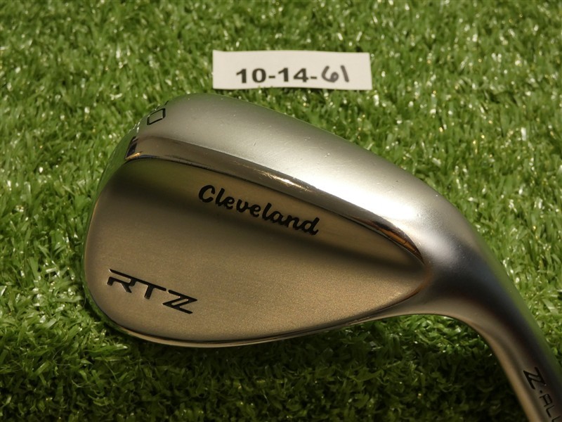 Cleveland RTZ ZipCore Tour Satin 60* 12* Lob Wedge Full DG Spinner Steel Mint