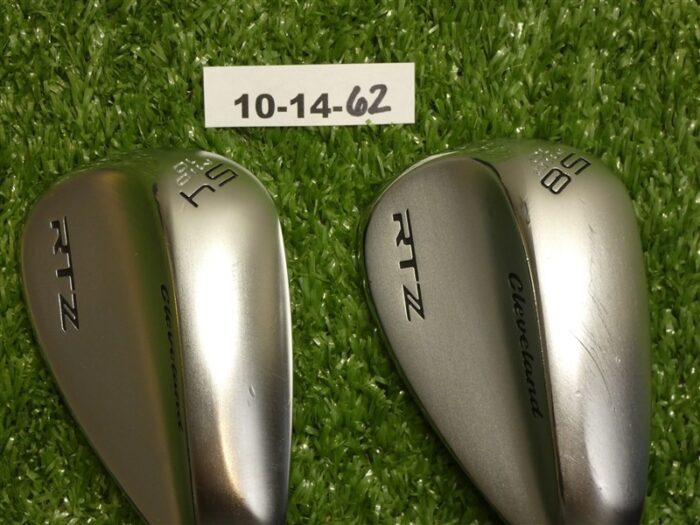 Cleveland RTZ ZipCore Tour Satin 54/58* 10* Sand/Lob Wedge Set DG Steel Mint