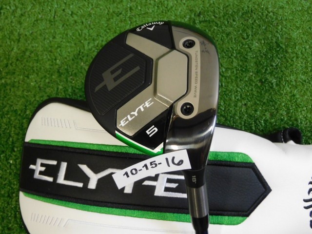 Callaway Elyte 18* 5 Wood Ventus TR Blue VeloCore 6 Stiff Graphite with HC Mint
