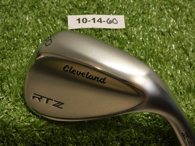 Cleveland RTZ ZipCore Tour Satin 60* 10* Lob Wedge Mid DG Spinner Steel Mint